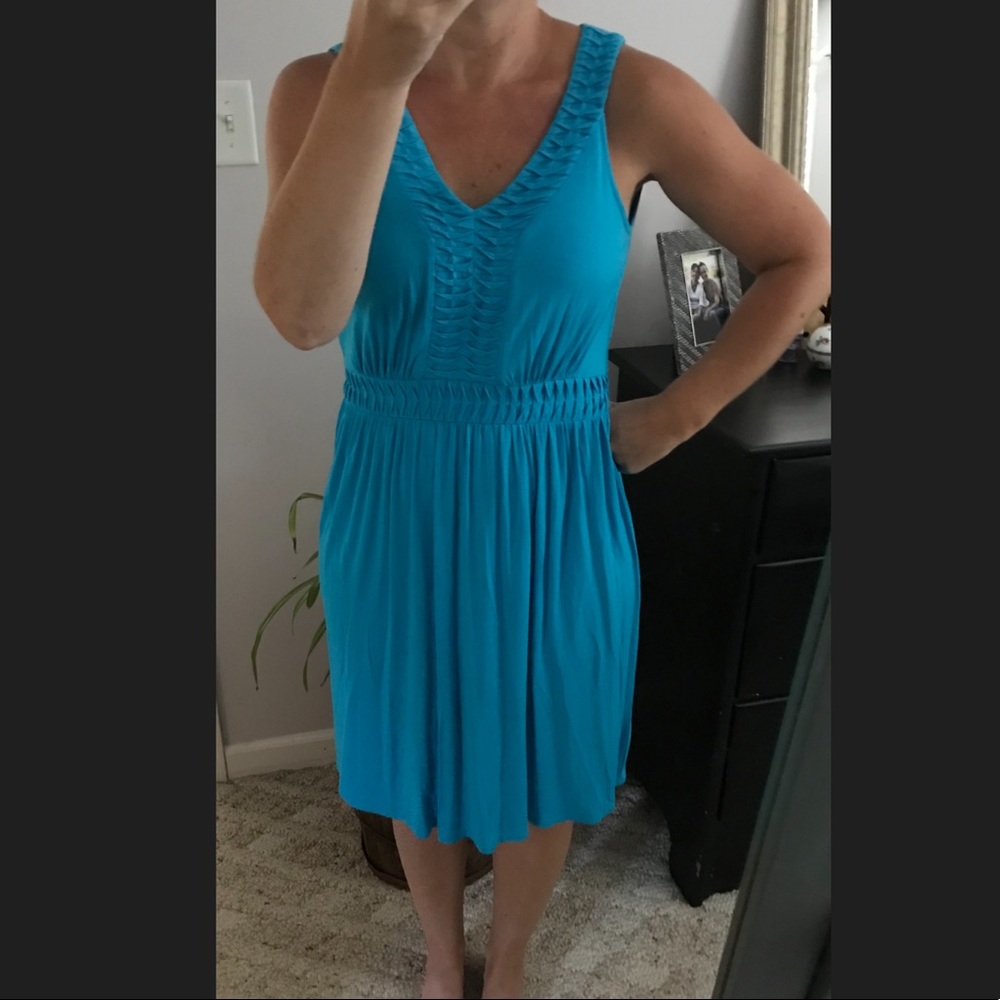 New Directions Turquiose Blue Comfy Summer… - Picture 7 of 8